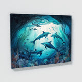 Dolphin Magical Underwater 15 Wall Art