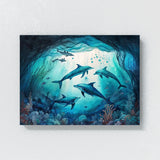 Dolphin Magical Underwater 15 Wall Art