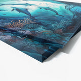 Dolphin Magical Underwater 15 Wall Art