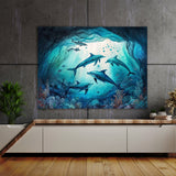 Dolphin Magical Underwater 15 Wall Art