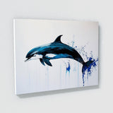 Dolphin Modern Minimalist 37 Wall Art