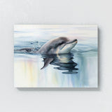 Dolphin Peaceful Scene 25 Wall Art