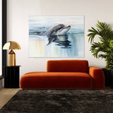 Dolphin Peaceful Scene 25 Wall Art