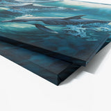 Dolphin Realistic Pod 20 Wall Art