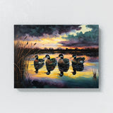 Duck Atmospheric Of 8 Wall Art