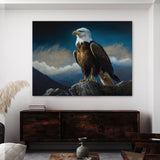 Eagle Atmospheric Bald 11 Wall Art