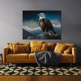 Eagle Atmospheric Bald 11 Wall Art