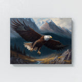 Eagle Atmospheric Bald 5 Wall Art