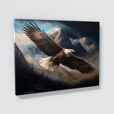 Eagle Atmospheric Bald 6 Wall Art