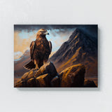 Eagle Atmospheric Golden 19 Wall Art