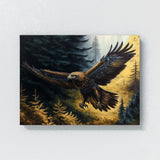 Eagle Atmospheric Golden 21 Wall Art