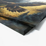 Eagle Atmospheric Golden 21 Wall Art