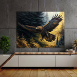 Eagle Atmospheric Golden 21 Wall Art