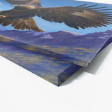 Eagle Golden Blue Sky 3 Wall Art