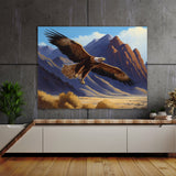 Eagle Golden Landscape 15 Wall Art