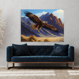 Eagle Golden Landscape 15 Wall Art