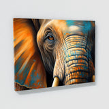 Elephant Realistic Colorful 1 Wall Art