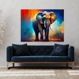 Elephant Scene 11 Wall Art