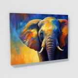 Elephant Vibrant Atmospheric 13 Wall Art