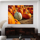 Black Cat Pumpkin 7 Wall Art