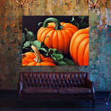 Black Cat Pumpkin 9 Wall Art