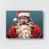 Christmas Santa Claus Reindeer 2 Wall Art