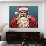 Christmas Santa Claus Reindeer 2 Wall Art