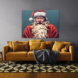 Christmas Santa Claus Reindeer 2 Wall Art