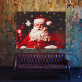 Christmas Santa Claus Reindeer 4 Wall Art