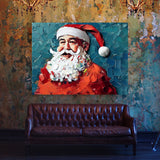 Christmas Santa Claus Reindeer 8 Wall Art