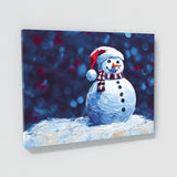 Christmas Snowman 3 Wall Art