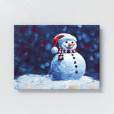 Christmas Snowman 3 Wall Art