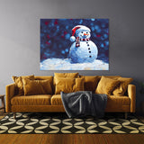 Christmas Snowman 3 Wall Art