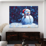 Christmas Snowman 3 Wall Art