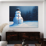 Christmas Snowman 5 Wall Art