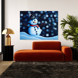 Christmas Snowman 7 Wall Art