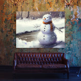 Christmas Snowman 9 Wall Art