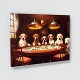 Dogs Poker Chess 5 Wall Art