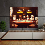 Dogs Poker Chess 5 Wall Art