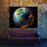 Earth Planet 5 Wall Art