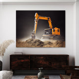 Excavator 1 Wall Art