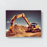 Excavator 3 Wall Art