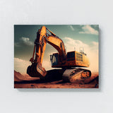 Excavator 4 Wall Art