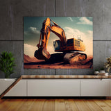 Excavator 4 Wall Art