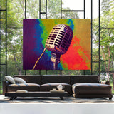 Microphone Shure 4 Wall Art