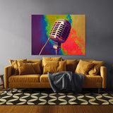 Microphone Shure 4 Wall Art