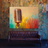 Microphone Shure 5 Wall Art