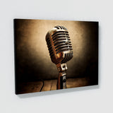 Microphone Shure 8 Wall Art