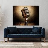 Microphone Shure 8 Wall Art