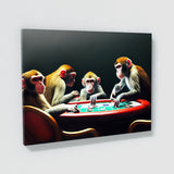 Monkey Poker 2 Wall Art